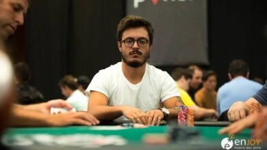 Ramiro Petrone al Día 4 del Evento 50 Monster Stack en la WSOP