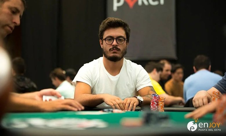 Ramiro Petrone al Día 4 del Evento 50 Monster Stack en la WSOP