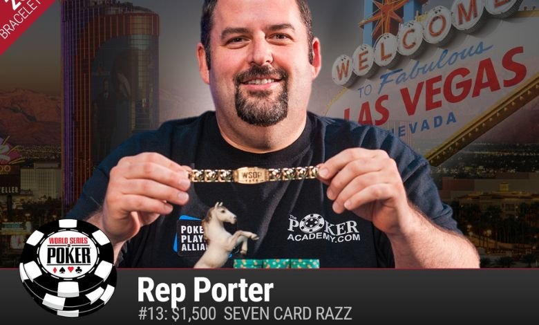 Rep Porter Evento #13 Razz WSOP