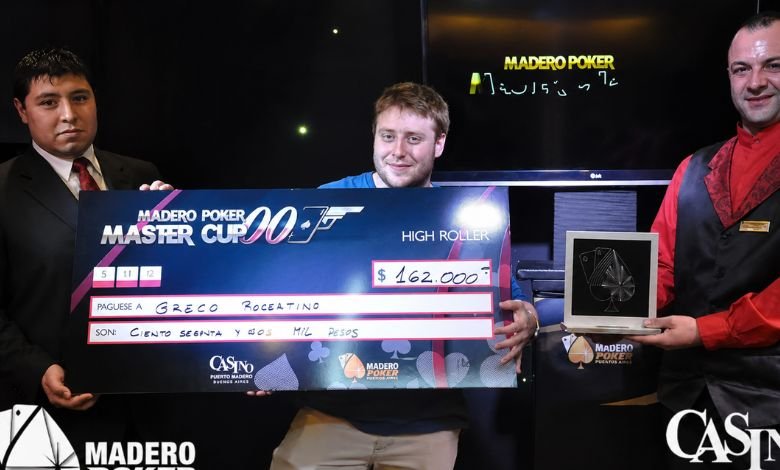 Robertino "Maestro Shao" Greco se llevó el High Roller en Madero