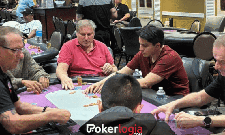 Roberto Bianchi jugando en el Casino The Orleans