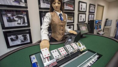 Robot Dealer Casino Paradise Entertainment