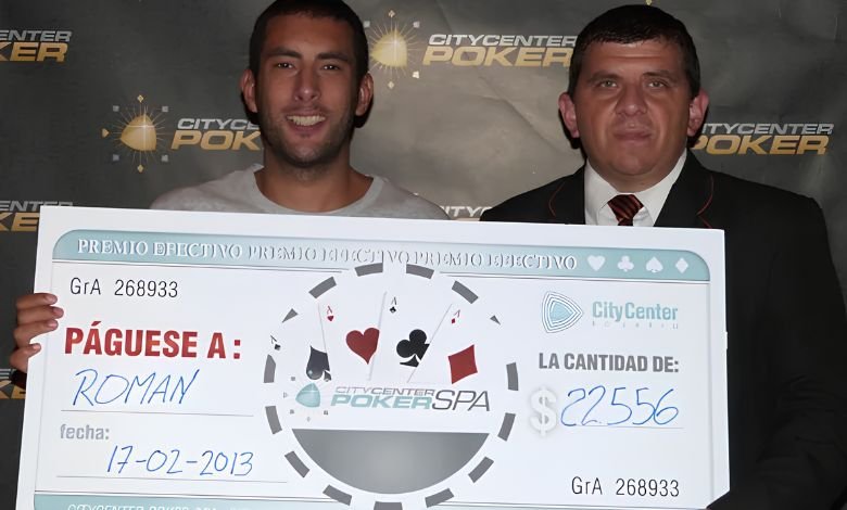 Román Rabosto se quedó con una nueva edición de "City Center Poker Spa"