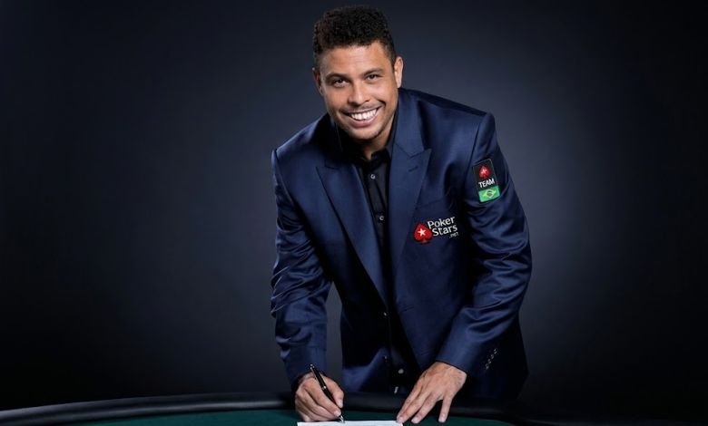 Ronaldo Nazario se unió al equipo de Poker Stars SportStars