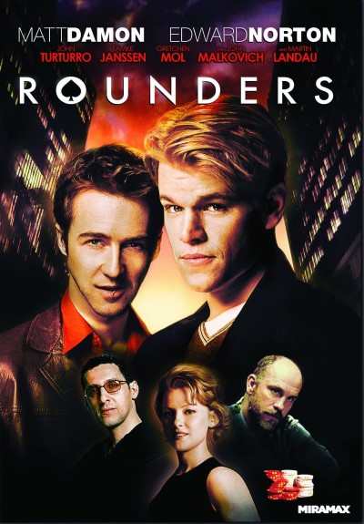 Rounders cine poker Matt Damon