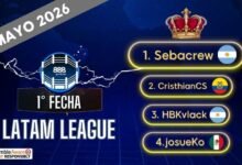 Sebacrow pico en punta en la liga de MAYO