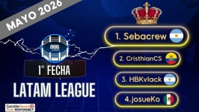 Sebacrow pico en punta en la liga de MAYO