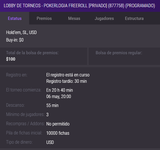 Segundo Freeroll y Stream exclusivo en JackPoker