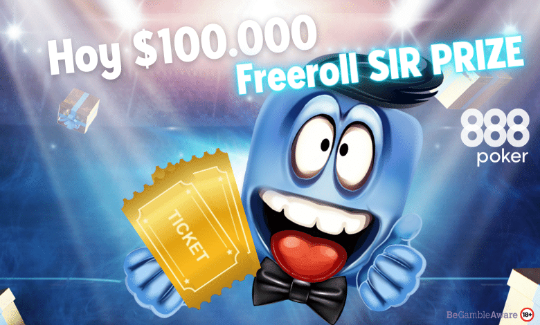 Sir Prize 888poker gratis freeroll
