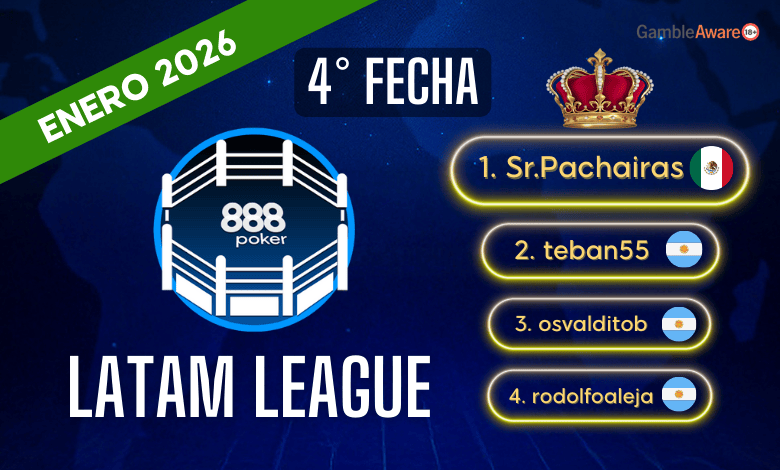 Sr.Pachairas Liga de enero 2026 888poker
