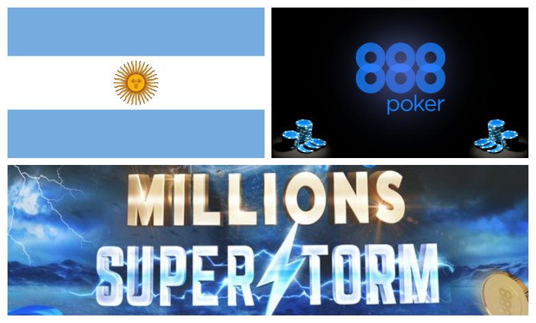 Segundo título argentino en el 888 Millions SuperStorm Millions-SuperStorm-Argentina