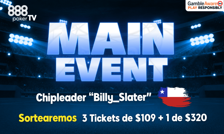 Stream Billy_Slater Chile y Aaron Barone 888poker