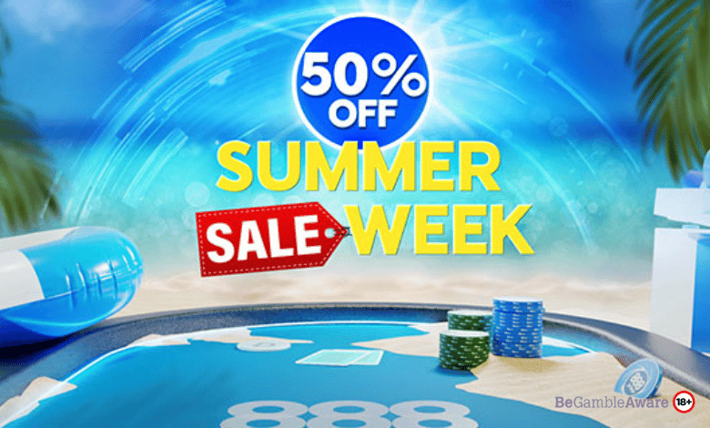 Summer Sale Week 888poker promoción