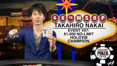 Takahiro Nakai 2do brazalete WSOP