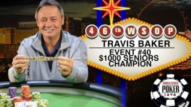 Travis Baker Evento #40 Seniors