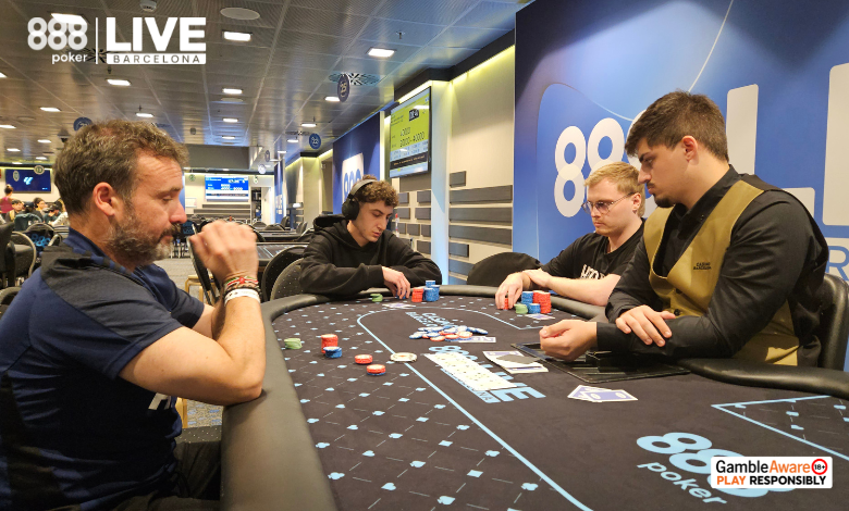 Tri handed del MEGA KNOCKOUT 888Poker Live Barcelona 2026