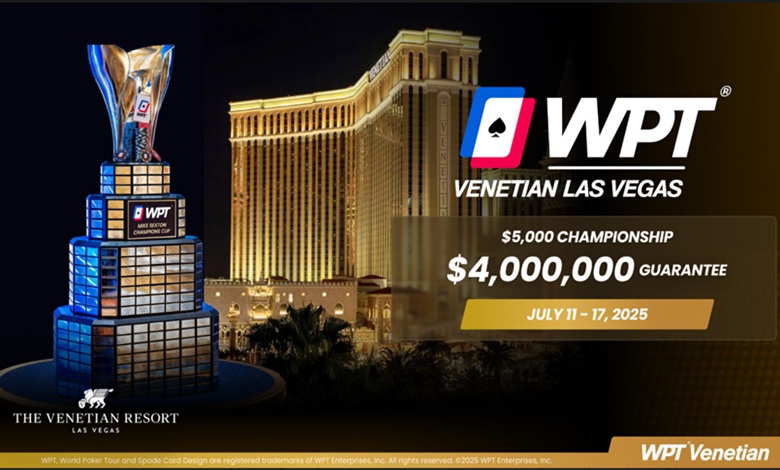 WPT Las Vegas Venetian Casino Julio 2025