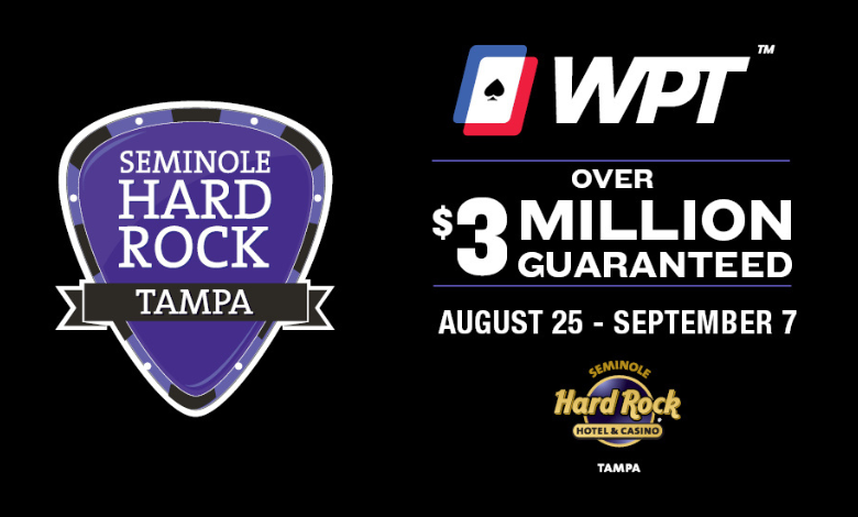 Se viene el WPT Seminole Hard Rock Tampa 2022 WPT Tampa