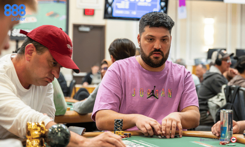 WSOP 2023 Main Event DIA 1B Lucas Cortijo