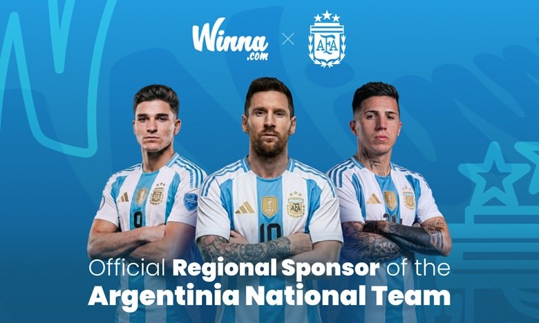 Winna.com Named Official Regional Sponsor of the Argentina