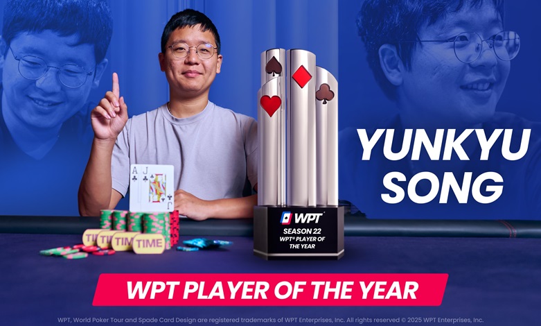 Yunkyu Song Jugador del Año POY del WPT