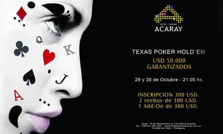 acaray texas holdem poker