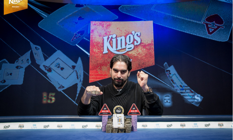 El Main Event de la WSOPE quedó en manos de Alexandros Kolonias Alexandros Kolonias