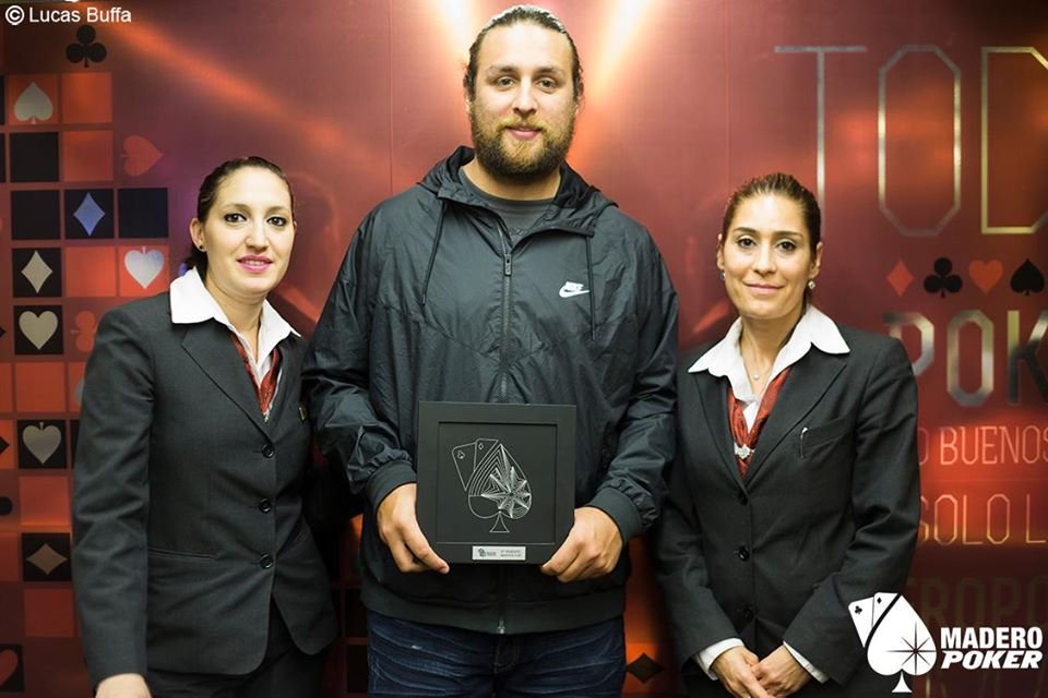 Podio de Augusto Hagen en el WPT K.O. Turbo augusto-hagen-podio-master