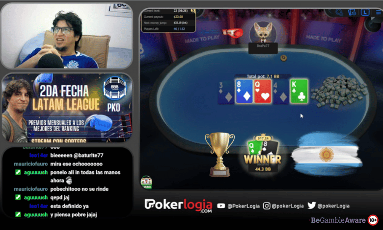 baturite campeón LATAM LEAGUE 2 en 888poker