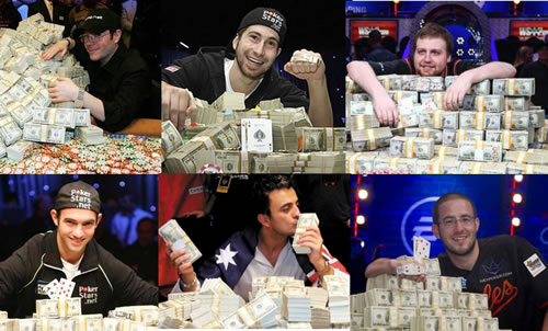 Comparamos Los últimos 10 Campeones De La WSOP / Pokerlogia