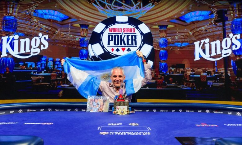 Damián Salas Main Event WSOP 2020