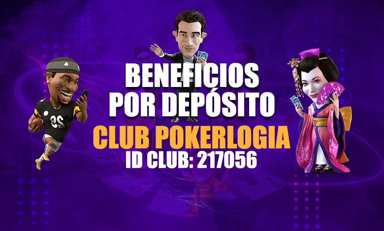Promoción de Junio para depósitos en el Club Pokerlogia Depósitos Club Pokerlogia