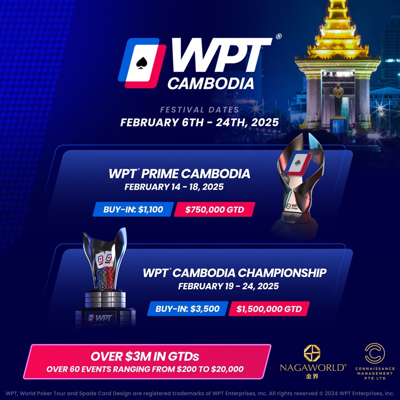 festival WPT Cambodia 2024