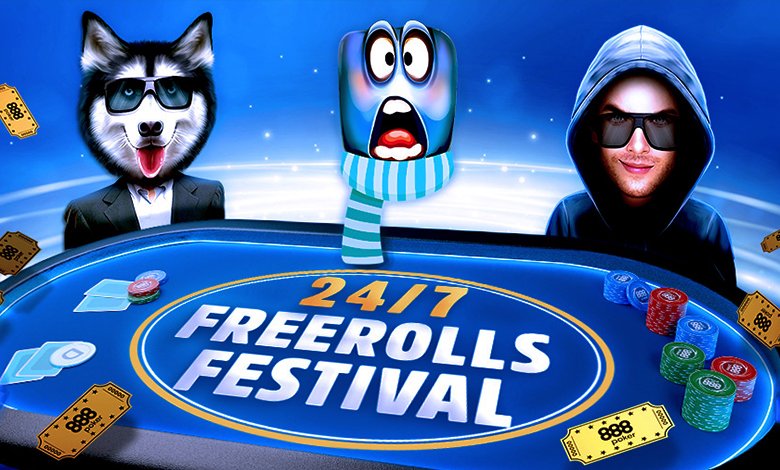 Arrancó el 24/7 Freerolls Festival en 888poker con u$s 100K en premios Freerolls Festival 888poker