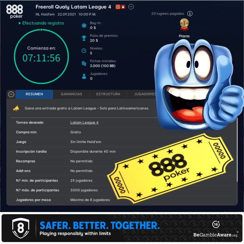 freeroll poker latinoamerica gratis poquer