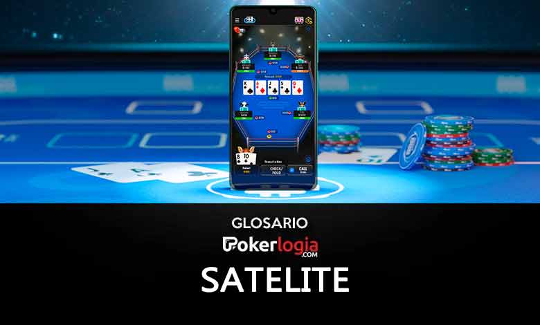 celular mostrando app de poker en linea