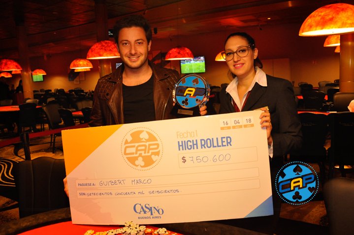 Marco Guibert es el campeón del High Roller 20K Marco Guibert High Roller