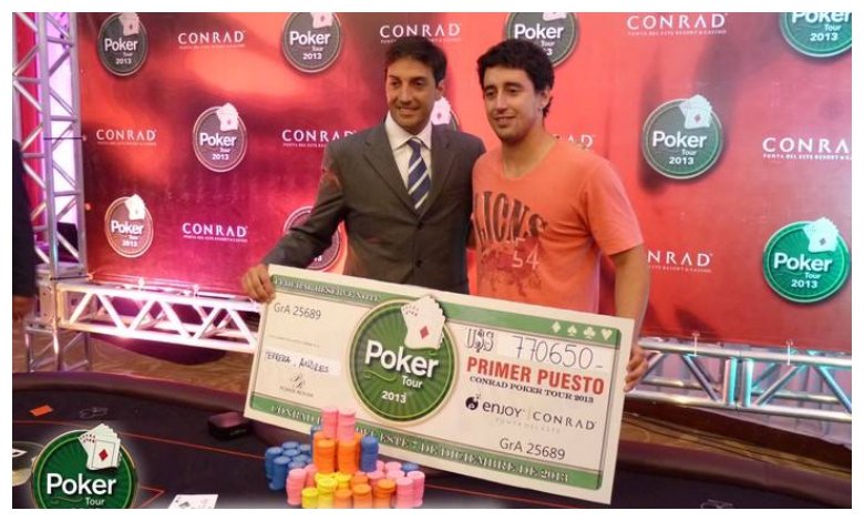 Andrés Herrera se quedó con la Final del Conrad Poker Tour 2013 Andrés Herrera Conrad Poker Tour 2013