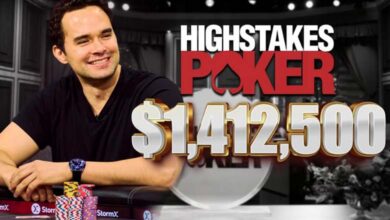 highstakes poker record