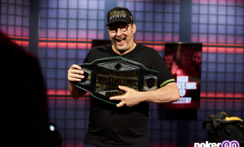 High Stakes Duel II: Phil Hellmuth barrió 3-0 a Daniel Negreanu High Stakes Duel II Phil Hellmuth