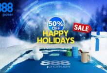 888poker happy holidays sale