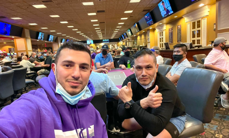 Cobros de Julián Rugna y Cristian Fernández en Las Vegas Julián Rugna Cristian Fernández