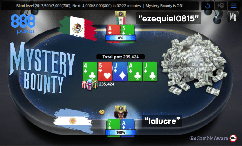 lalucre de Argentina 888poker latam league