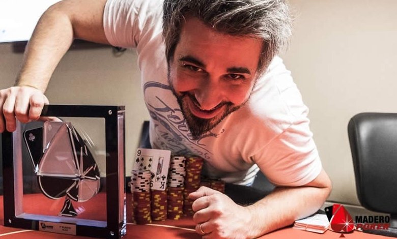 Leandro Csome se quedó con el Super High Roller Black Super High Roller Black