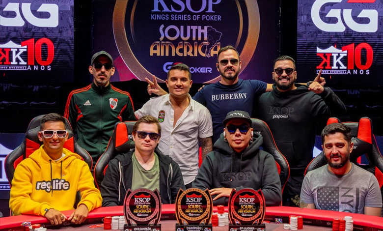 Luciano Machiarelli Sebastian Fonseca Jose Grill Sergey Utenkov Lincon Freitas Alexandre Couto Adriano Aparecido Elvis Renan Peterson Machado Monster 8-Max KO do KSOP GGPoker SA 2024