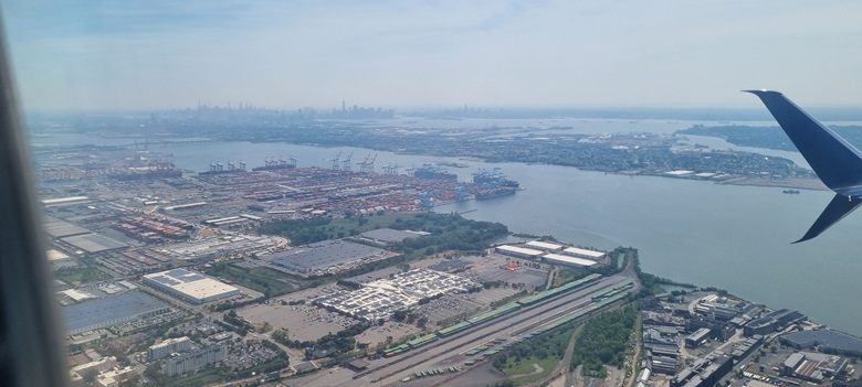 manhattan desde el avion