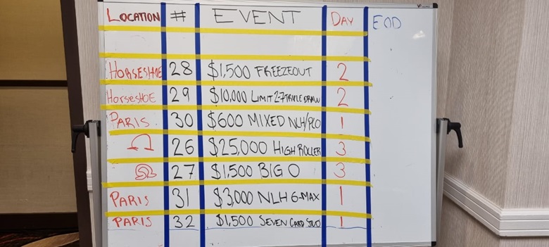 martes 11 de junio wsop 2024