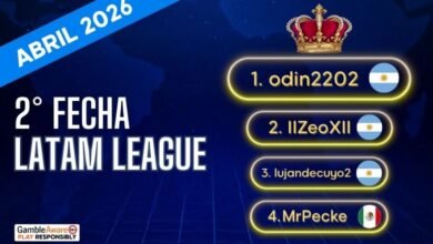 odin2202 es el campeón de la 2da fecha de abril 2026