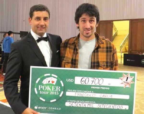 Francisco «paulwiter» García se llevó la 10ma fecha del Conrad Poker Tour 2015