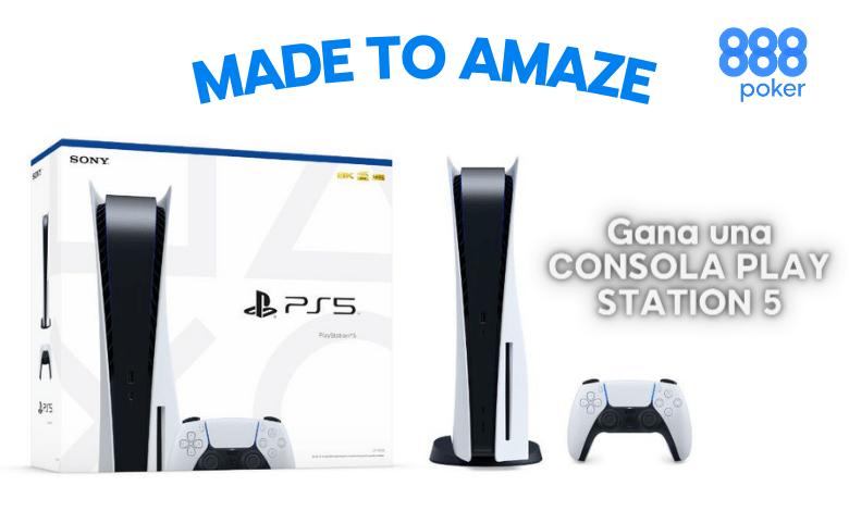Puedes ganar una Consola Sony PlayStation 5 en 888Poker playstation poker 888 consola poquer